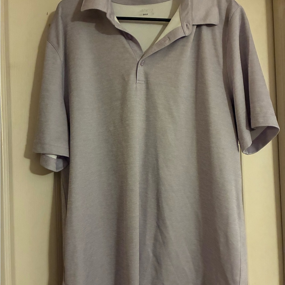 Men's pastel purple polo Shirt